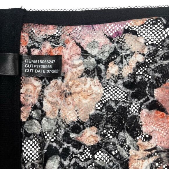 Torrid Curve Womens Floral Lace Unlined Longline Underwire Bra Multicolor Size 6 - Picture 7 of 16